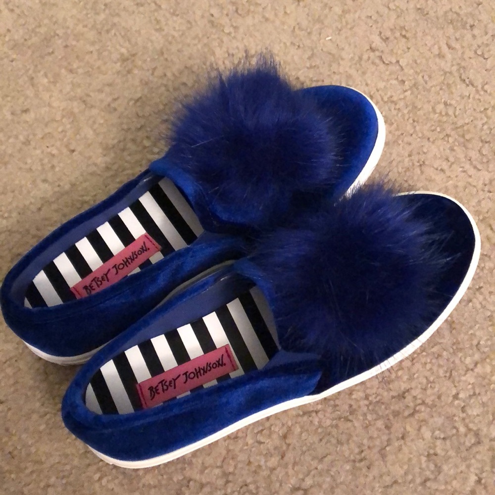Betsey Johnson Sneakers. Worn only once (indoors)